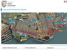 Tablet Screenshot of parkeren.edam-volendam.nl